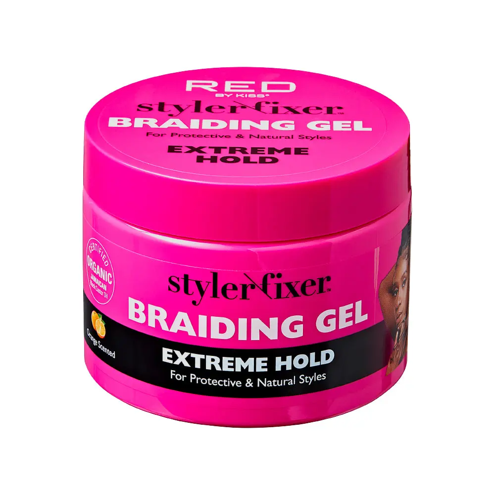 RED by KISS Long-Lasting Styler Fixer Braiding Gel - Extreme Hold