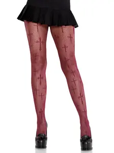 Worship Me Net Tights