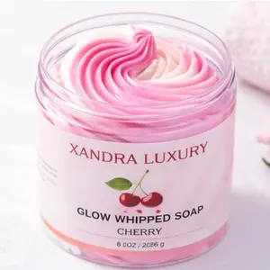 Whipped Soap Xandra Luxury Whipped Body Soap for Glowing Skin
