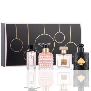 Women's Perfume Set 4 Floral & Fruity Fragrances in Gift Box 105ml Total Elegant Timeless Scents for Gifting or Personal Use Fresh Fragrance Set