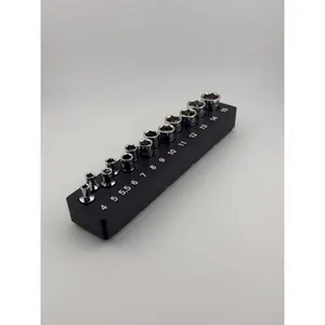 Gearwrench 1/4&Quot; Metric Socket Bin – Fits Deep & Shallow Sockets | Gridfinity 3D Printed Organizer