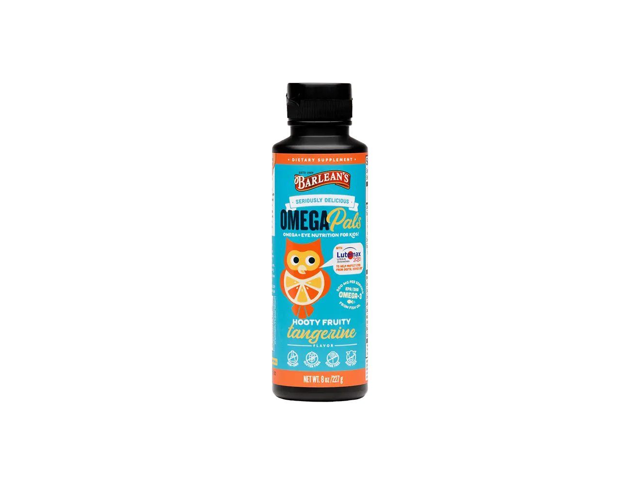 Hooty Fruity Tangerine Fish Oil + Eye Nutrition Healthcare Dietary
