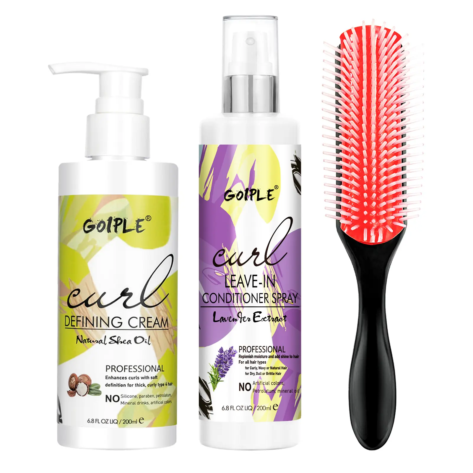 Shea Moisture Coconut & Hibiscus Curl Enhancing Smoothie - Leave-in Conditioner Spray for Curly Wavy Hydrate Hydrating