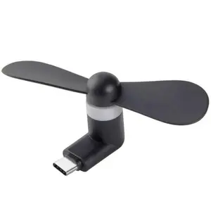 Mini Portable Phone Fan, USB-C (Type-C) Phone Fan, USB Powered Fan, Portable Phone Fan Compatible with iPhone 15, Samsung Galaxy, Google Pixel-Motorola Moto, iPad, Phone Cooling Fan