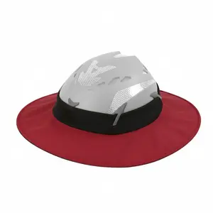 Wide-Brimmed Helmet Sun Shade Attachment for Climbing Helmets, Sun Protection Hat Cover, Lightweight Water-Resistant Reversible Brim for Outdoor Work and Hiking