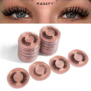 MAGEFY 20 Pairs Natural Cross False Eyelashes Set, Slim Wispy Manga Style Lashes for Everyday Makeup, Lightweight Strip & Cluster Lashes, Travel-Friendly Beauty Essentials#DealsForYouDays#SummerWins