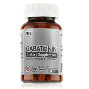 Plant-Based Sleep Aid Dietary Supplement Capsules herbal - Maximum StrengthMelatonin with GABA & Botanical Blend for Healthcare Anxiety & Insomnia Relief, Deep Sleep, Non-Habit Forming,  No Grogginess, Brain Fog Support vitamins,natural anxiety remedy