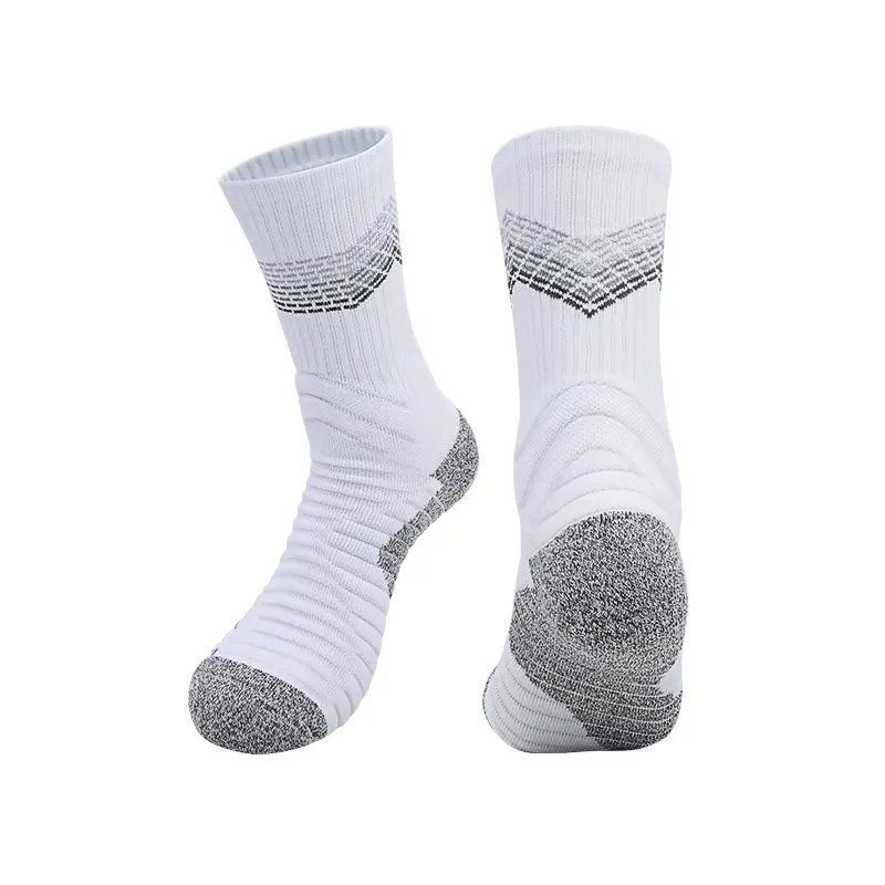 Long Tube Thickened Towel Bottom Practical Basketball Socks Long Tube Socks Men's Children's Sweat-Absorbing Sports Socks Men's Sports Socks