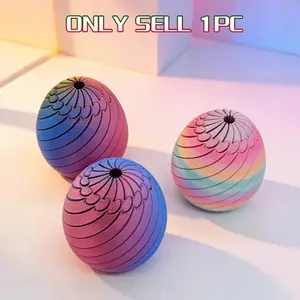 3D Printed Slippery Egg Fidget Toy, Easter Stress Relief Ball, Creative Visual Puzzle Desk Ornament, World Market Easter Egg Hunt Activity, Stress Relief Decoration, Stress Relief Tools