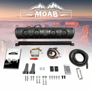 MOAB DX800 Bluetooth LED Soundbar Speaker for 1996-Up EZGO TXT Golf Cart