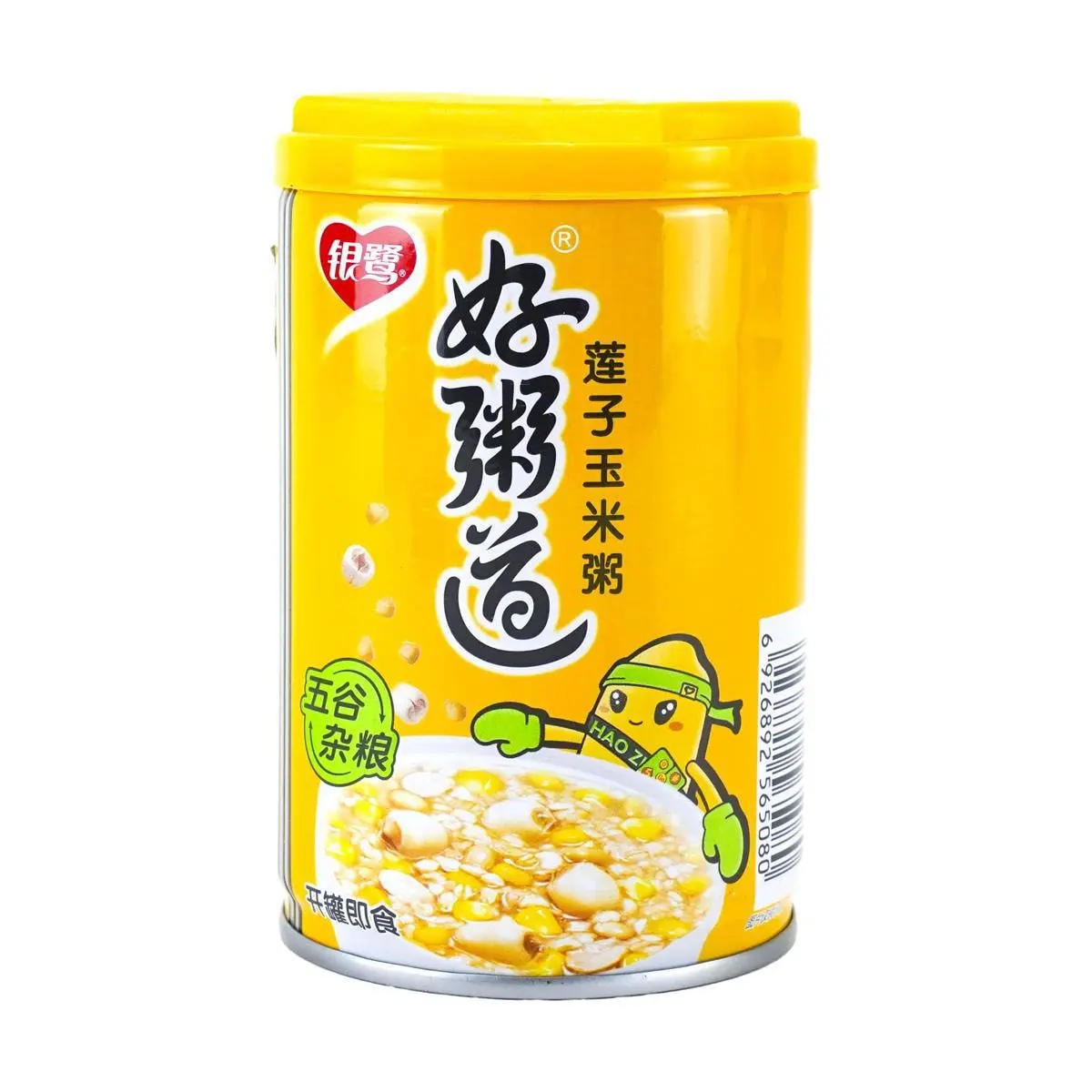 YINLU Lotus Seed Corn Porridge 280g - Healthy Instant Congee for Breakfast & Snacks