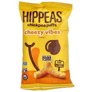 Hippeas Chickpea Puffs, Cheezy Vibes™, 4 oz (113 g)