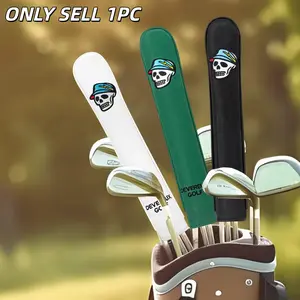 Skull Hat Style Golf Club Head Cover, Durable Fashion Accessory for Golfers, Perfect for Daily Practice, Tournaments, Casual Outings, Golf Accessories
