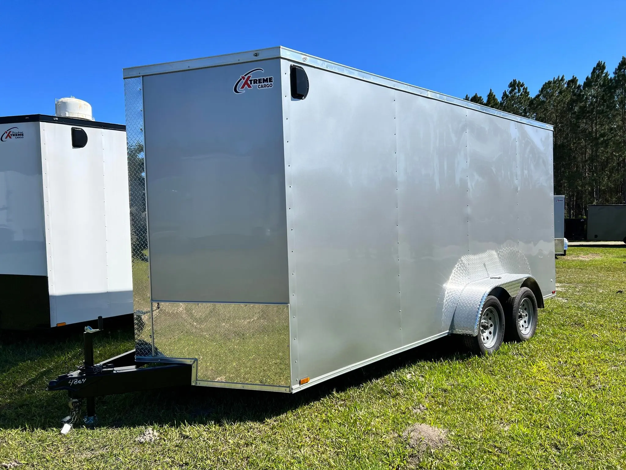 7 X 16 TA Silverfrost Enclosed Cargo Trailer