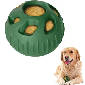 Interactive Silicone Dog Chew Toy, Durable Chew, Pet Snack Dispenser, Dog Teething Toy, Pet Oral Health Toy, Easy To Clean Snack Dispenser