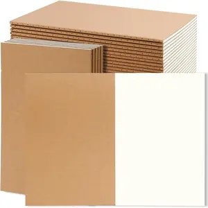 24 Pack Blank Kraft Notebooks,5.5 x 8.3 Inch Notebook Bulk,Travel Journal Set,A5 Kraft Notebook for Drawing Writing,Unlined Paper,60 Pages 30 Sheets,Journals for Travelers Students Office