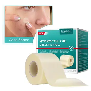 Waterproof Hydrocolloid Dressing Roll 5cm X 3.6m, Cuttable Acne Patch, Saves Money, for Acne, Pimples, Blisters, Absorbs Excess Secretions