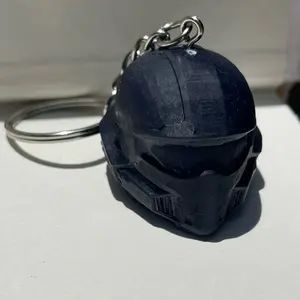 Helldivers helmet keychain/charm/key ring
