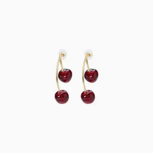 Cider [one-size] CHERRY DROP EARRINGS