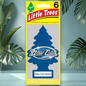 Little Trees 6pk New Car Scent Air Freshener - for Car, 6 Pack