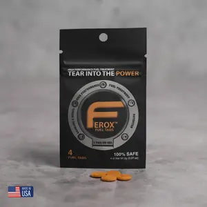 Ferox Sample Pack - 4-Tab Pack for Testing Ferox, Each Tab Treats 20 Gallons, Easy to Use, 100% Safe, Works in Gas & Diesel Engines