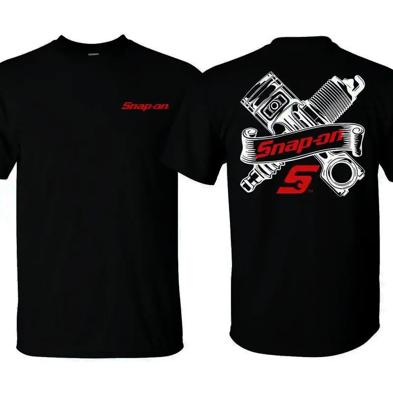 Men's Mechanic Engine Digital Print Casual Tee, Unisex Short-Sleeve Round Neck Tshirt for Daily Wear, Classic