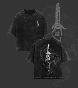 Toji Vintage Oversized Washed Tee Unisex Oversize Anime Manga Lightweight Cotton T-Shirt, Hoodies & Sweater Wash Gift For Anime Fan, Anime Lover loungewear t shirt