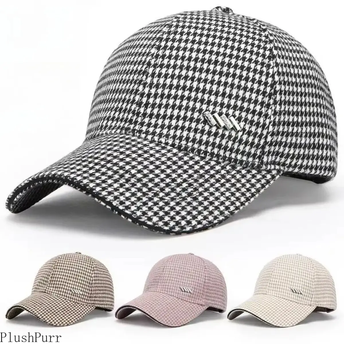 Solid Color Baseball Cap, Fashionable Unisex Dad Hat with Adjustable Snapback for All-Season UV Prevention and Outdoor Sports, Fashionable Hats, Sun Protection