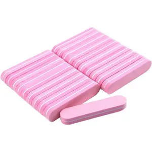 20pcs Double-Sided Mini Nail Files and Buffers Lightweight Rectangular Nail Care Files Suitable for Manicure and Pedicure Use