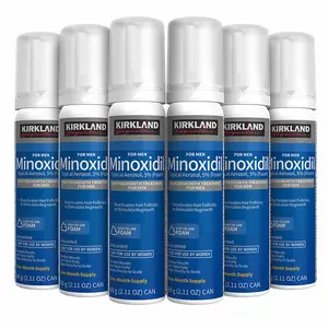 Kirkland Signature Hair Regrowth Treatment Minoxidil Foam for Men, 2.11 oz Comfort