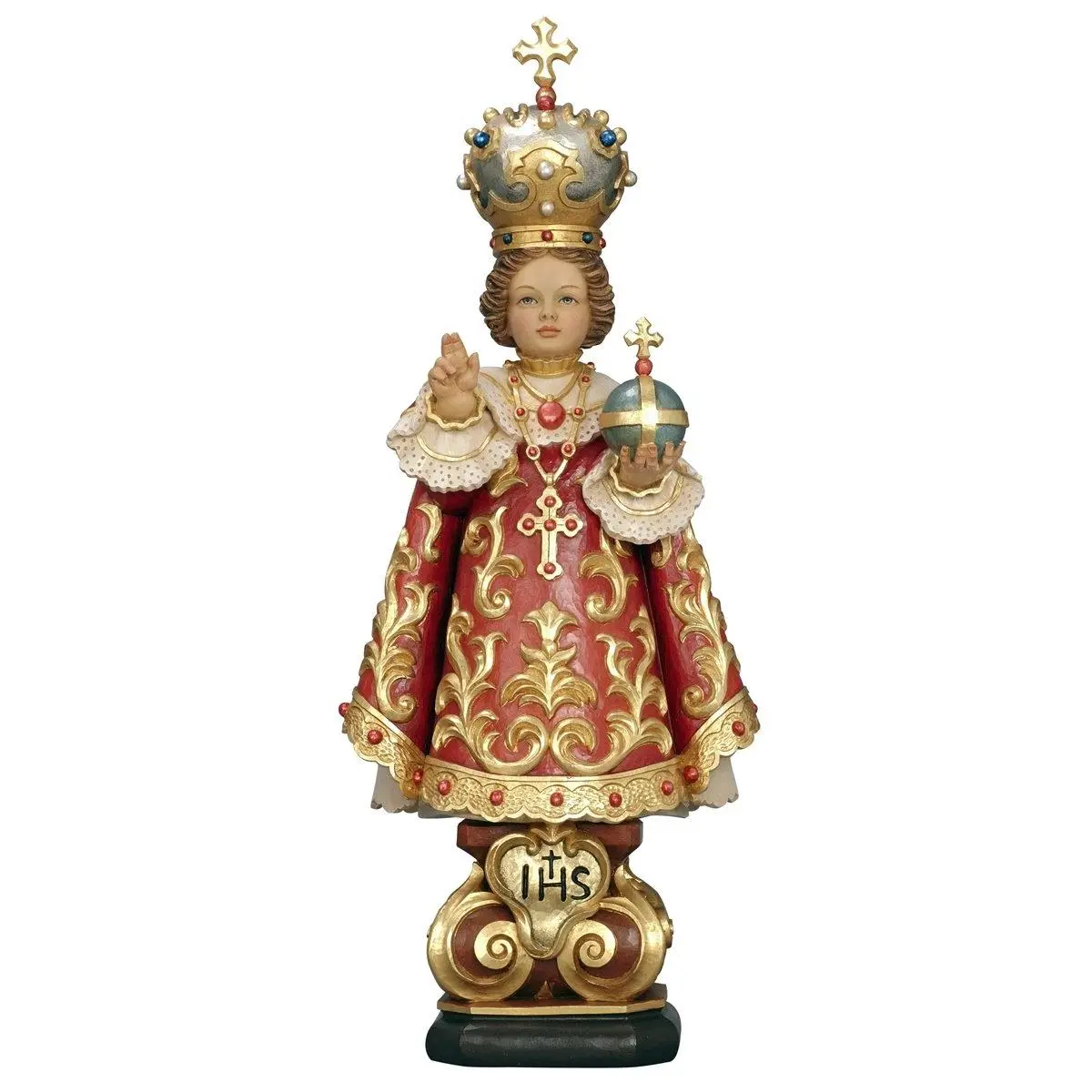 Wooden Statue of Infant of Prague