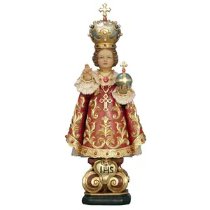 Wooden Statue of Infant of Prague