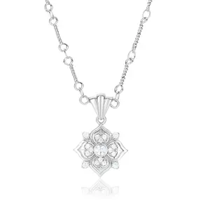 【#P779】Pomegranate patterned pendant UCCIYO S925 Sterling Silver Synthetic Moissanite Pendant Necklace for Women Men Hip Hop Jewelry Gift