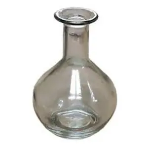 Brile Tej Handblown Ethiopian Wine Glass Premium Natural Honey Gesho Leaves Authentic Flavor Semi Sweet Floral Herbal 18cm Height 7.5cm Diameter