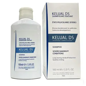 KELUAL DS Anti-Dandruff Treatment Shampoo, For Severe Dandruff, Flaking & Scalp Irritation, Long-Lasting Calming Relief, 3.3 Fl Oz