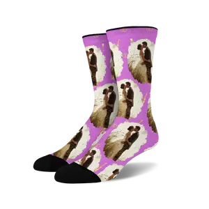 Custom Wedding Socks