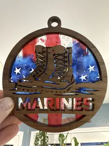 Marines Suncatcher for Sunny Window