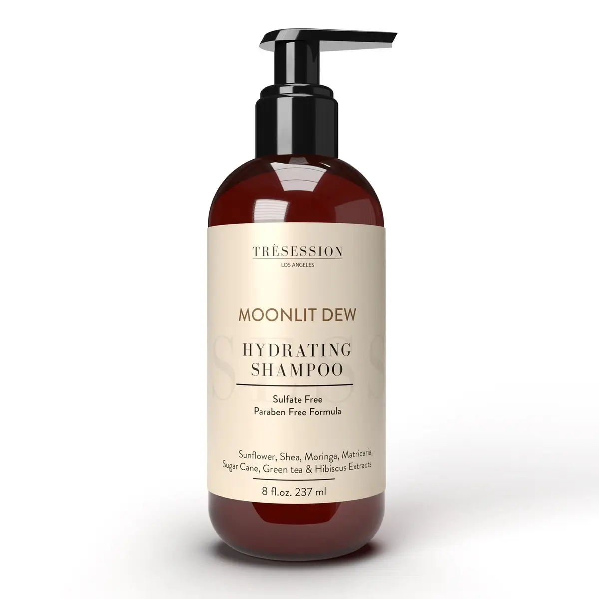 TRÈSESSION Moonlit Dew Hydrating Shampoo | Hydrates & Repairs Dry Hair | Haircare Routine for Sensitive Scalp | Dry and Frizzy Hair Solution | Cleansing and Protection | Organic, Moisturizing Shampoo for Damaged Hair | Detangling Hair, Heatless Styling