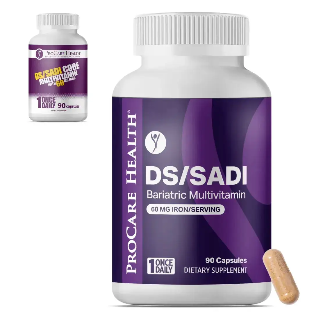 DS/SADI Bariatric Multivitamin Capsules | 60 mg Iron
