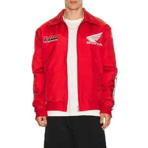CPTN Apparel Crew Chief Jacket in Red