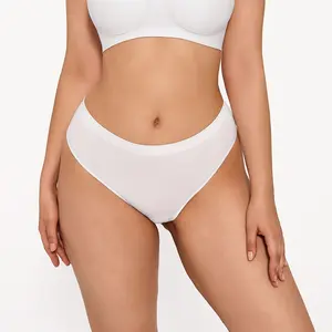Popilush  Seamless Mid-Rise Comfort Brief - No-Show Second Skin Underwear-Creator Live