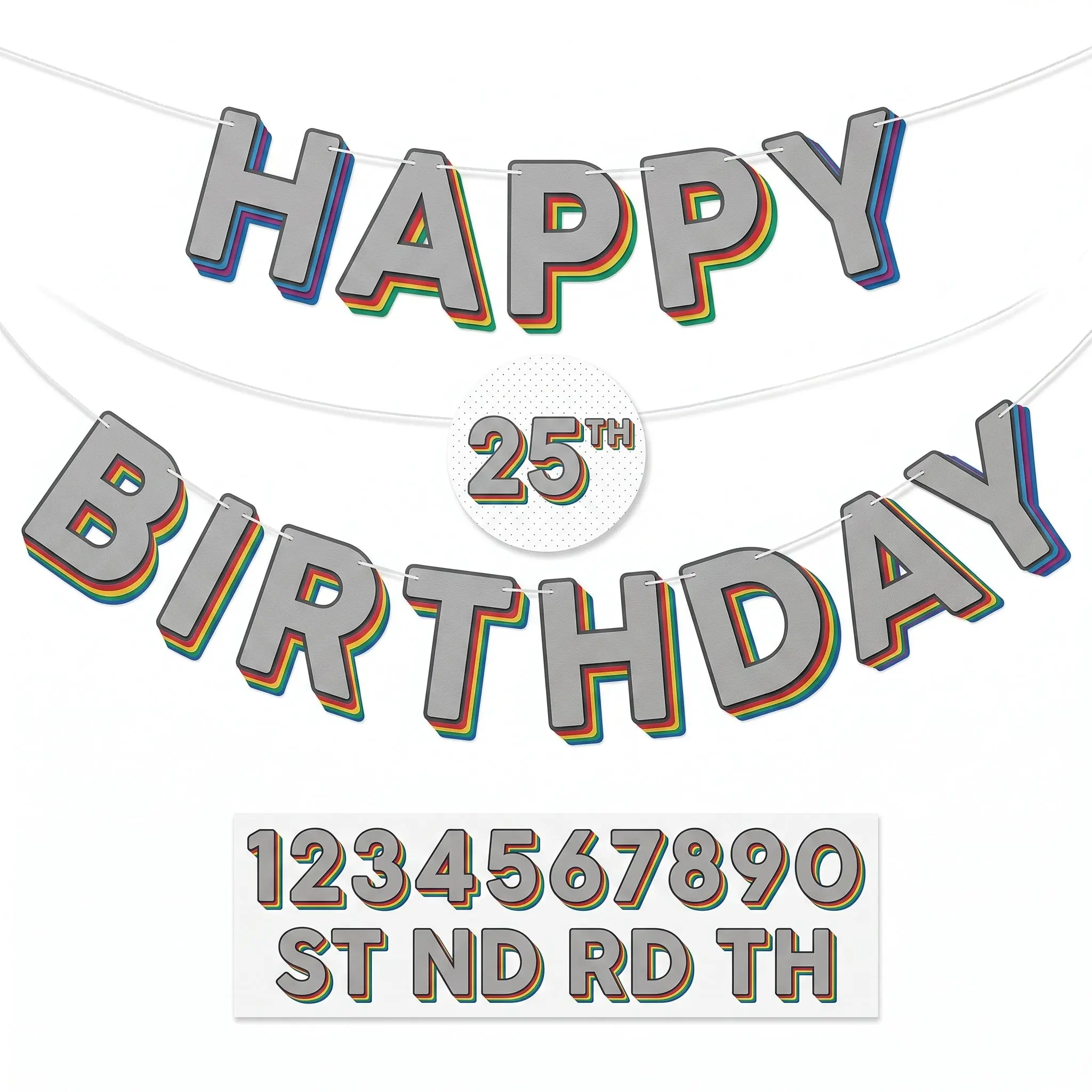 Here's to Your Birthday Customizable Banner Kit Here's to Your Birthday Customizable Banner Kit