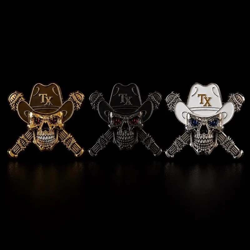 andy's caps & pins 3 pack cowboy skull enamel hat pins bundle premium fitted hat accessories andy's caps & pins 3 pack cowboy skull enamel hat pins bundle premium fitted hat accessories