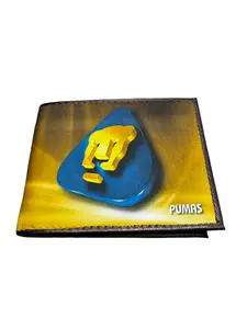 Billetera Pumas de Piel Cartera Leather Wallet Pumas