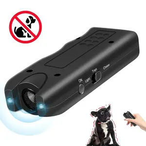 Ultrasonic Dog Barking Control Device, Portable Handheld Automatic Bark Stopper, LED Lightweight Dog Training Tool, Training Aid, Easy to Use, Puppy Training Tools