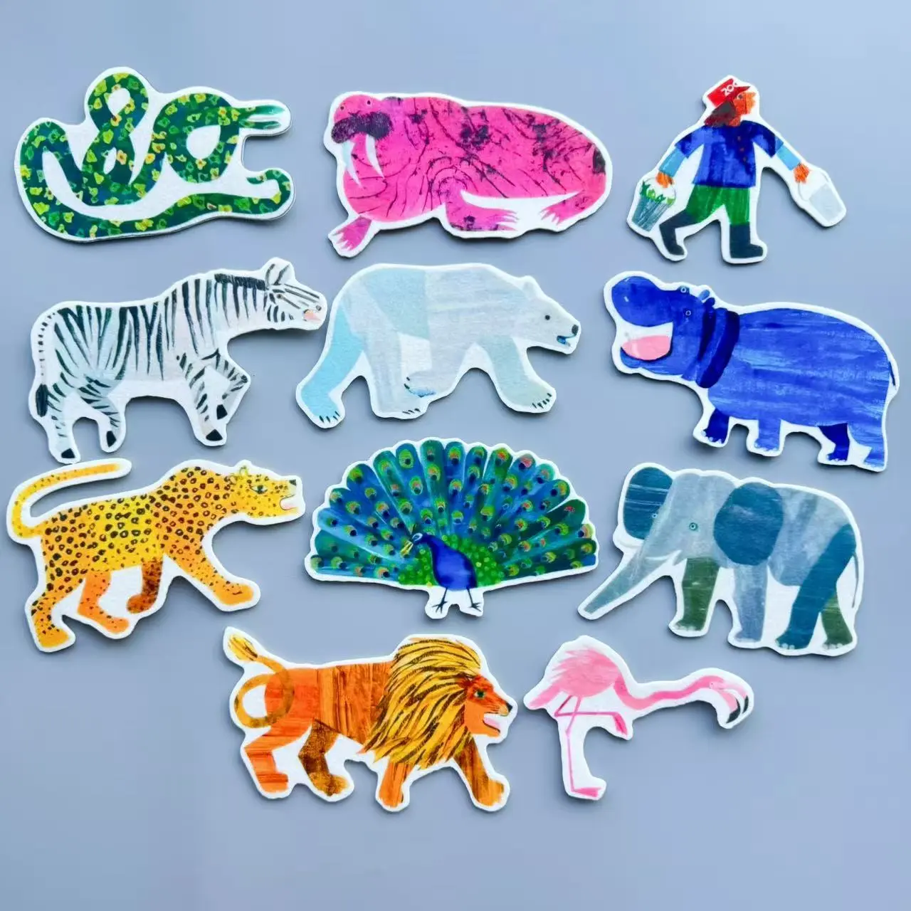 Polar Bear, Polar Bear, What Do You Hear, Early Education Felt Board Set, Preschool Learning Kit, School Supplies, Preschool Learning Materials, Visual Learning Tools, Interactive Storybook Props for School & Home Learning, Teacher Resources