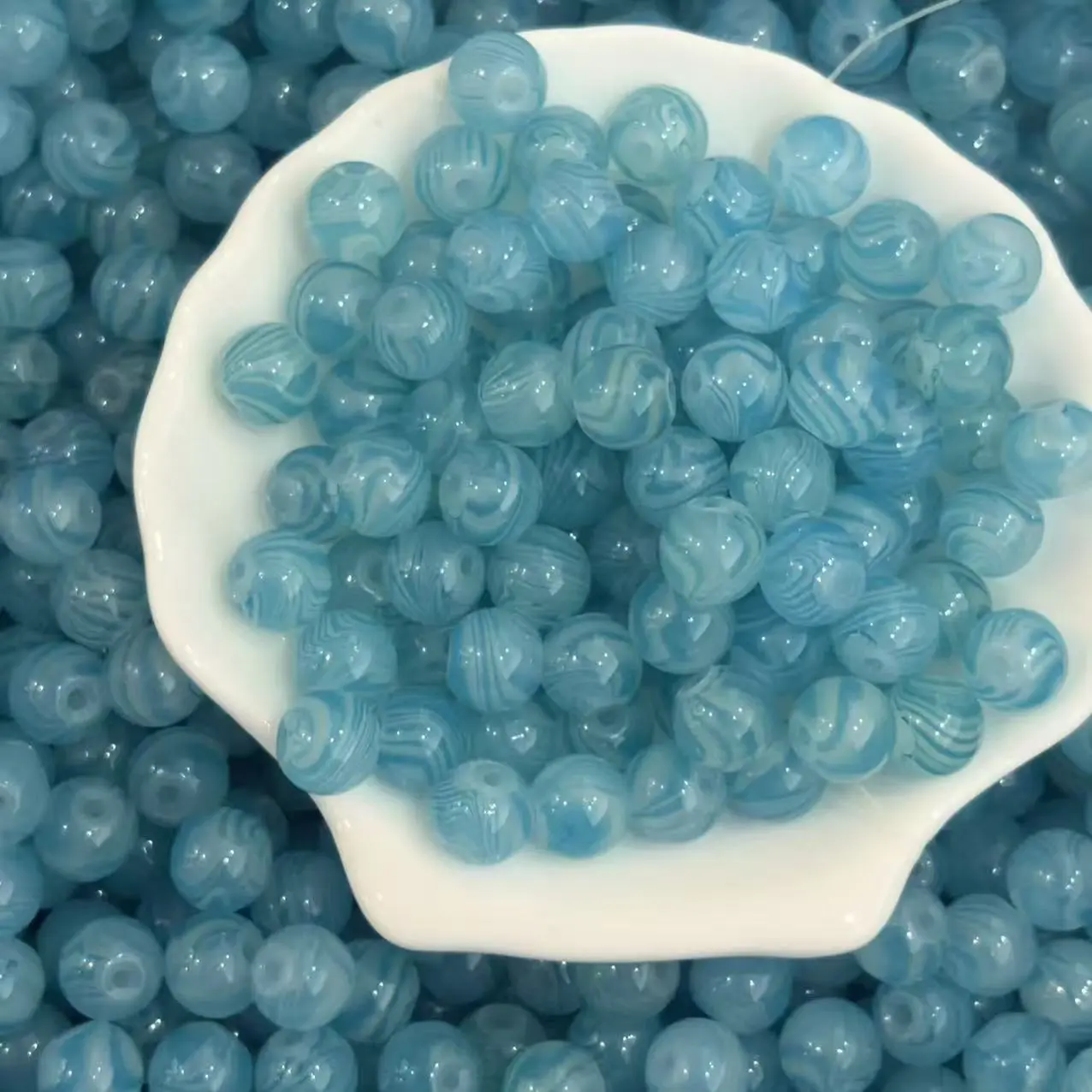 10mm  Super Wood Grain Beads(Half off )
