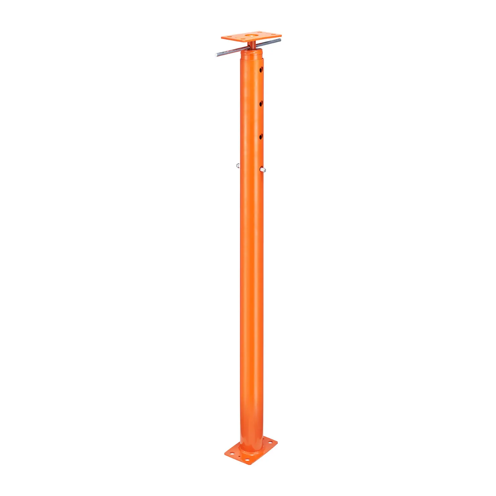 VEVOR Steel Telescoping House Floor Jack for Construction, 53-93 in Height Range (53"-93" height), 18000 lbs Max Load, Adjustable Support Beam Basement Jack Post with Lock Pins for Leveling & Temporary Lift Support, Home Supplies