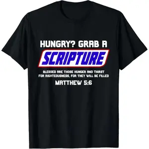 [100% Cotton] Cotton Short Sleeve  T-Shirt Funny Scripture Gifts, Bible Verse, Famous Scriptures, Quote T-Shirt T-Shirt For Men And Women