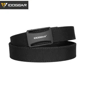 IDOGEAR Men's 1.25" Ratchet Nylon Belts with Metal Buckle Quick Release Sport Belts CCW Belts 3443